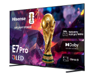 Hisense 100E7S PRO 100" 4K QLED 144 Hz Smart TV Dolby Vision Atmos - 1527277 - zdjęcie 3